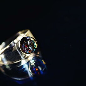 『煌く永遠の誓い』 ガラスアクセサリー リング・指輪 デザインタイプ