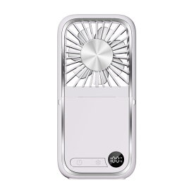 ハンディファン 冷却プレート 5way 首掛け ペルチェ 冷却ハンディファン 2025 扇風機 静音 軽量 ネッククーラー ハンディーファン 卓上 スタンド 冷却ファン 携帯扇風機 ミニ扇風機 usb モバイルバッテリー 防災グッズ 暑さ対策 父の日 Lafuture