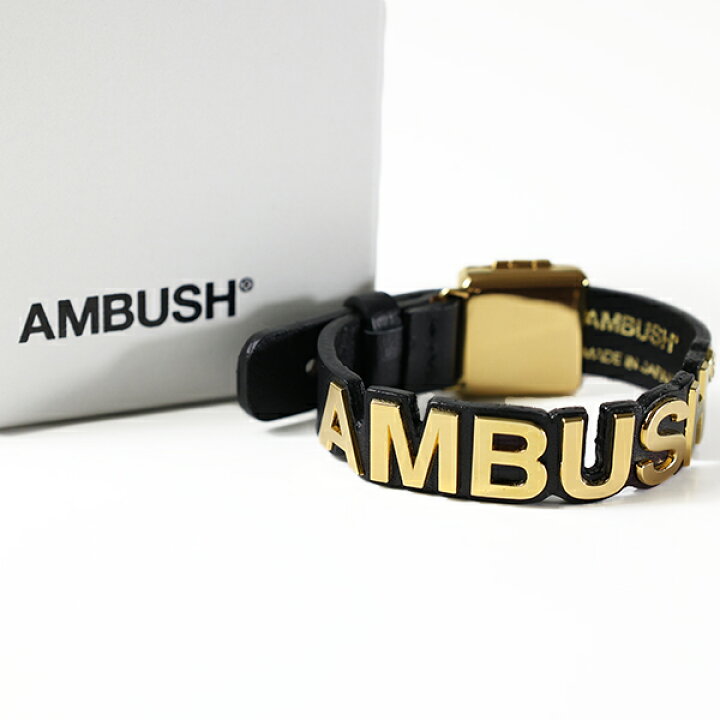楽天市場】AMBUSH アンブッシュ ブレスレット Logo Plaque Bracelet 