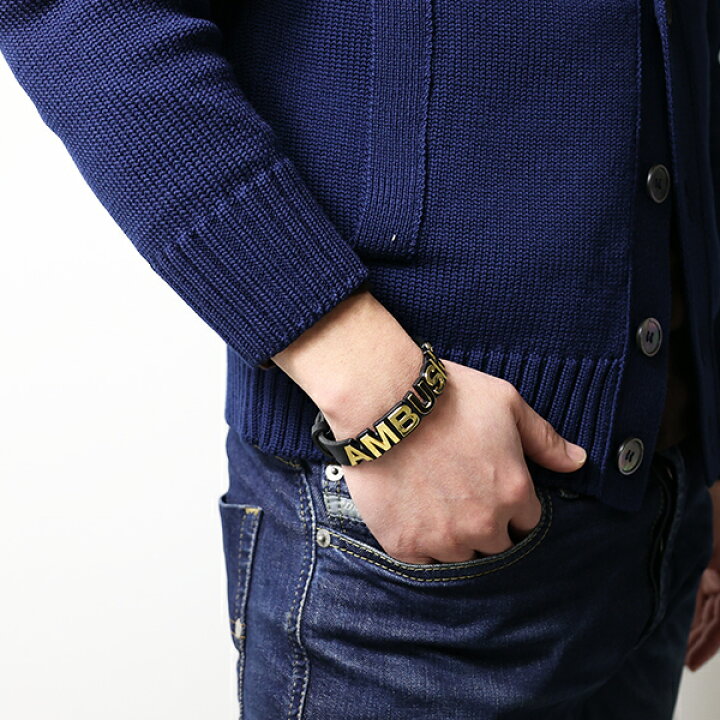 楽天市場】AMBUSH アンブッシュ ブレスレット Logo Plaque Bracelet 