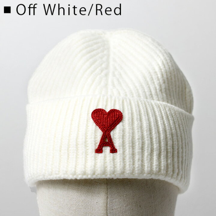 楽天市場】AMI PARIS アミパリス De Coeur Beanie ビーニー ニット帽 