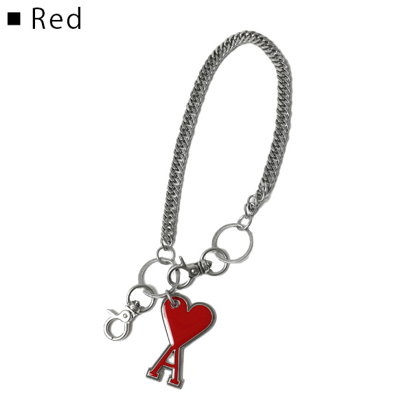 楽天市場】AMI PARIS アミパリス De Coeur Chain Key Ring Chain
