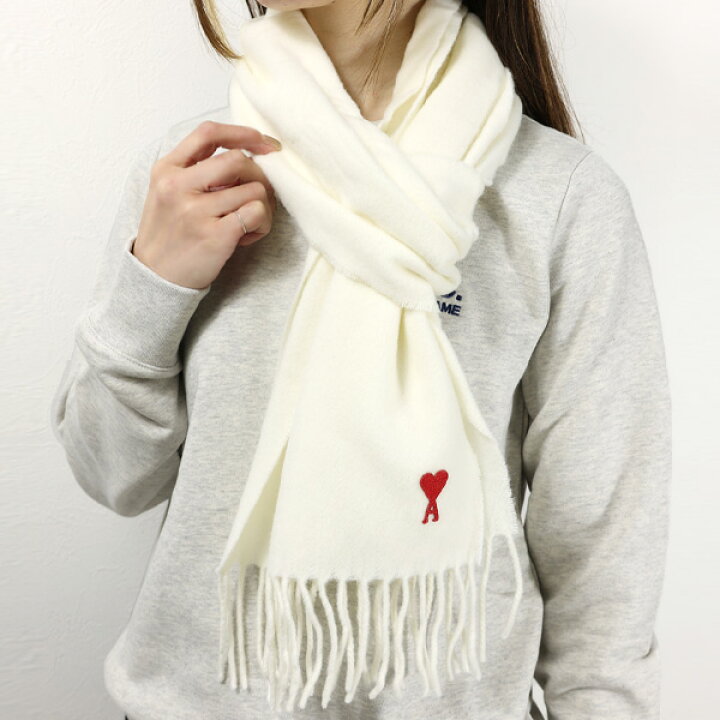 楽天市場】AMI PARIS アミパリス De Coeur Scarf マフラー ストール  