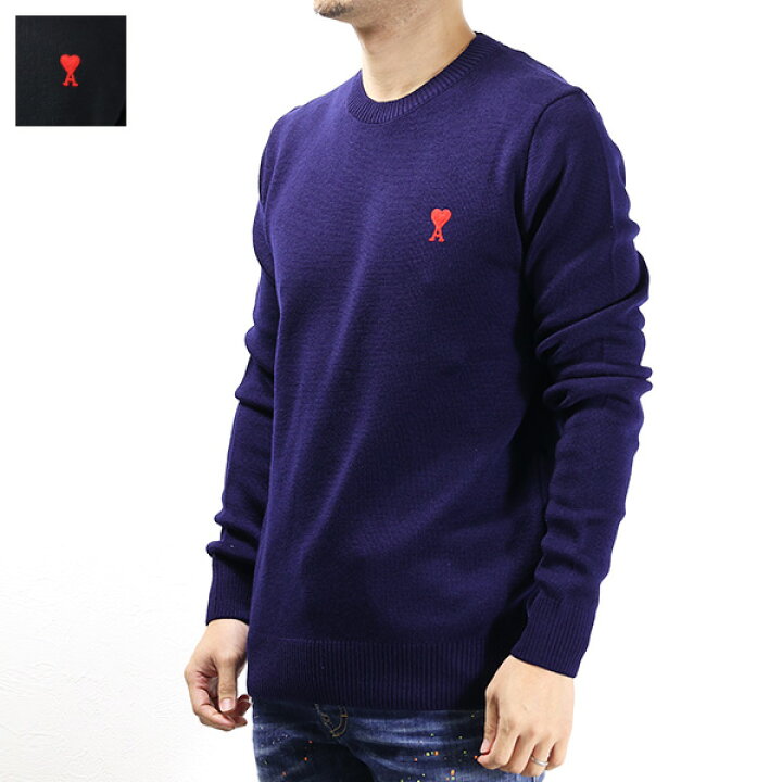 楽天市場】AMI PARIS アミ パリス AMI DE COEUR Crew Neck Sweater 