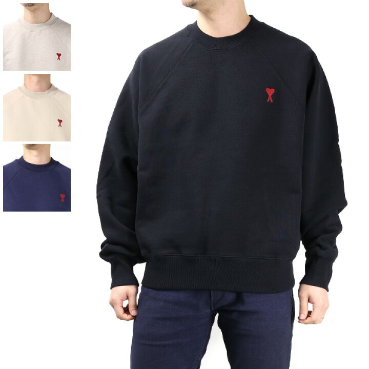 楽天市場】AMI PARIS アミ パリス De Coeur Sweatshirt スウェット 