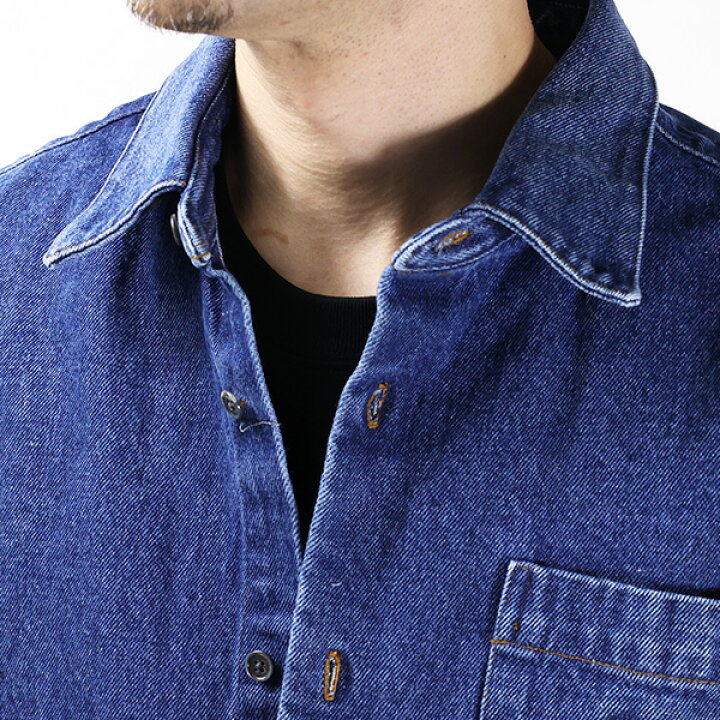 楽天市場】AMI PARIS アミ パリス Ami Denim Shirts デニムシャツ 