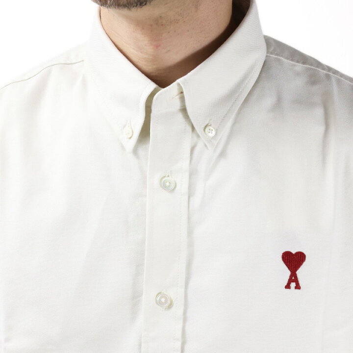 楽天市場】AMI PARIS アミ パリス Boxy Fit Short Sleeve Shirts 
