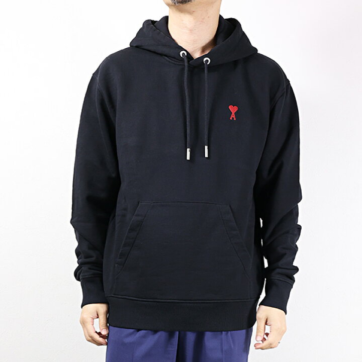楽天市場】AMI PARIS アミ パリス プルオーバーパーカー Logo Hoodie 