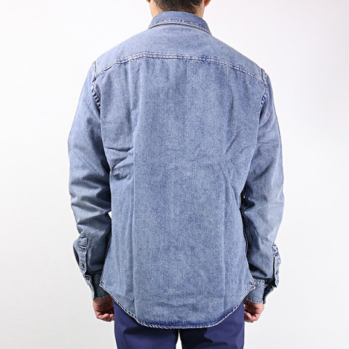 楽天市場】AMI PARIS アミ パリス デニムシャツ Logo Denim Shirts 