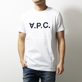 4/30迄！Instagramフォロワーさん限定クーポン発行中！A.P.C. アーペーセー VPC T-Shirt Tシャツ クルーネック 半袖 ロゴ コットン シンプル メンズ COBQX H26586