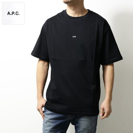 A.P.C. アーペーセー Kyle T-Shirt Tシャツ クルーネック 半袖 ロゴ コットン シンプル メンズ COEIO H26929