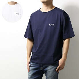 A.P.C. アーペーセー Jeremy T-shirt Tシャツ クルーネック 半袖 ロゴ コットン シンプル メンズ COFDW H26194