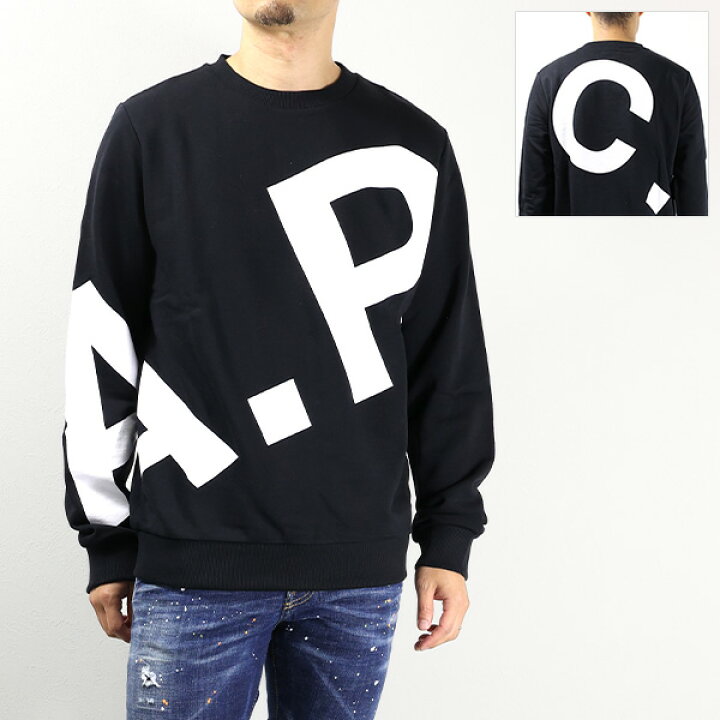 楽天市場】A.P.C. アーペーセー Logo Sweatshirts スウェットシャツ 