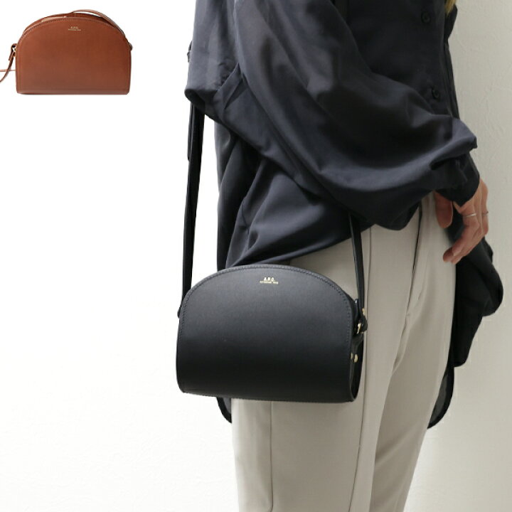 楽天市場】A.P.C. アーペーセー SAC MINI DEMI LUNE ショルダーバッグ 