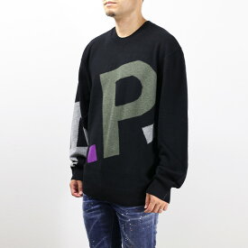 A.P.C. アーペーセー Logo Sweater バージンウール ロゴ 長袖 ニット セーター クルーネック メンズ WVBBXH23222
