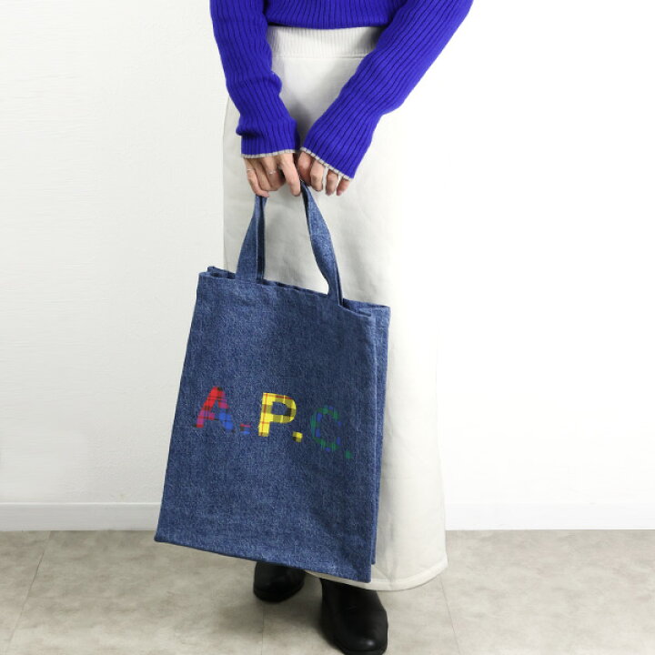 楽天市場】A.P.C. アーペーセー LOGO TOTE LOU MINI ANSES トート 