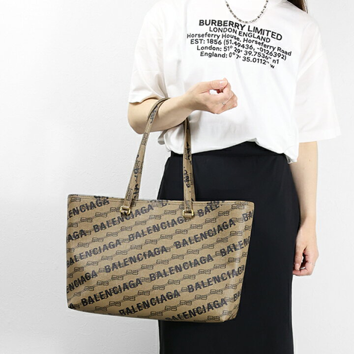楽天市場】BALENCIAGA バレンシアガ SIGNATURE MEDIUM SHOPPER TOTE  