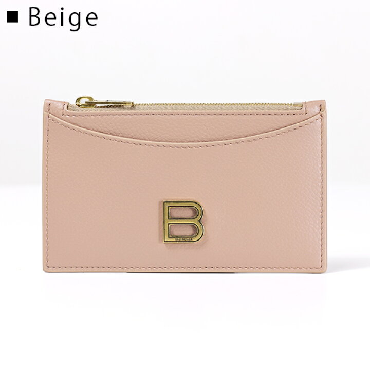 楽天市場】BALENCIAGA バレンシアガ HOURGLASS Long Coin Card Holder 