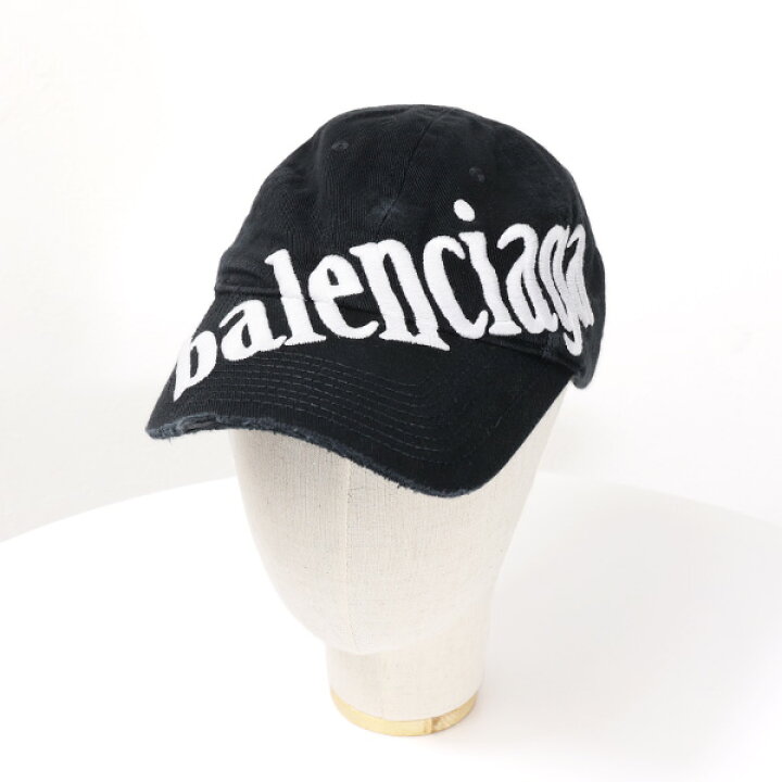 楽天市場】BALENCIAGA バレンシアガ Logo Baseball Cap ベースボール 