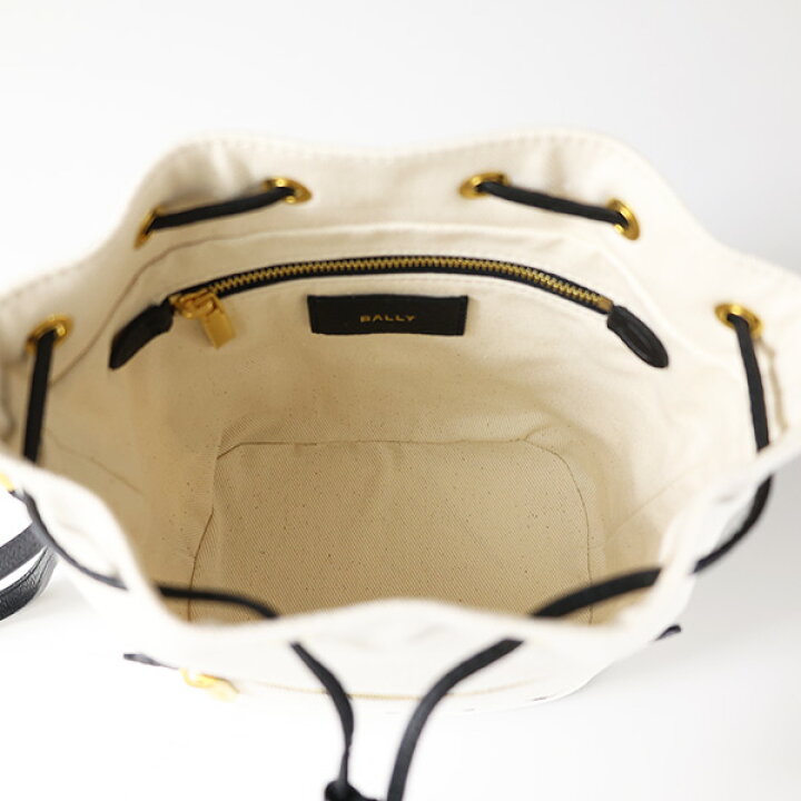 楽天市場】BALLY バリー BAR Mini Bucket Bag バケットバッグ 