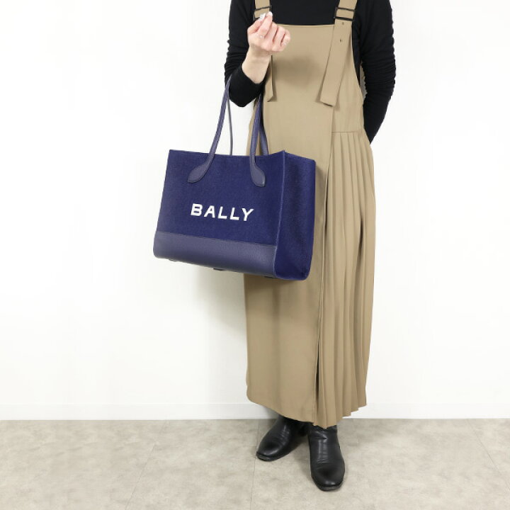 楽天市場】BALLY バリー トートバッグ BAR KEEP ON EW Tote Bag 