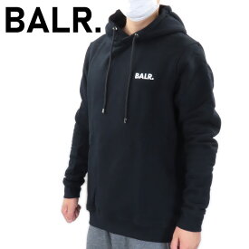 BALR. -ボーラー Brand straight small logo hoodie B1261.1018.102 ブランド ストレート スモール ロゴ パーカー プルオーバー メンズ