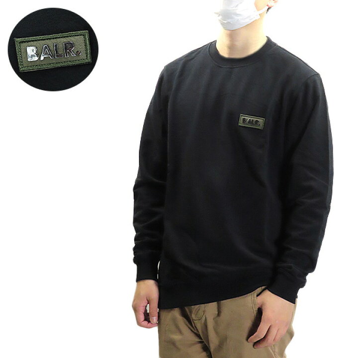 楽天市場】BALR. ボーラー Olaf Straight Badge Crew Neck Sweater  
