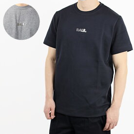 BALR. ボーラー Q-Series Straight T-Shirt B1112.1051 102 Tシャツ 半袖 カットソー クルーネック ロゴTシャツ メタル スポーティー カジュアル メンズ