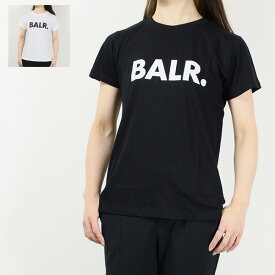 BALR. ボーラー Logo T-Shirt Tシャツ 半袖 クルーネック ロゴT ロゴプリント レディース B2112 1006