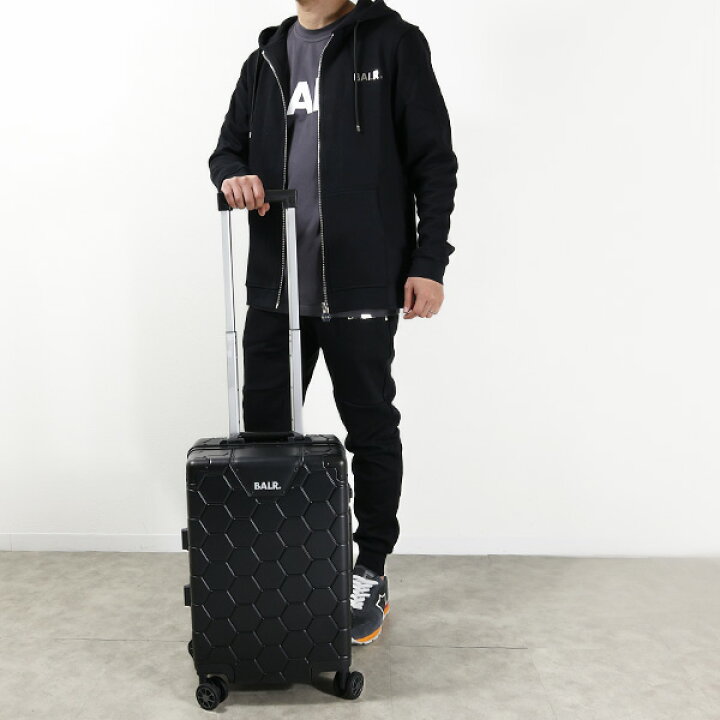 楽天市場】BALR. ボーラー Romeo Embossed Hexagon Suitcase キャリー  