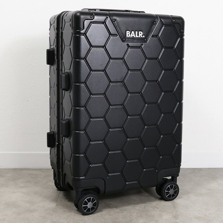 楽天市場】BALR. ボーラー Romeo Embossed Hexagon Suitcase キャリー  