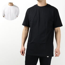 BALR. ボーラー BALR. Classic Metal Clip Straight Fit T-Shirt Tシャツ 半袖 クルーネック メタルロゴ コットン メンズ B1112.1022