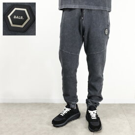 【5/31迄！SNSフォロワーさん限定 5％OFFクーポン発行中】BALR ボーラー D13 Slim Washed Sweatpants スウェットパンツ ジョガーパンツ コットン ウォッシュ加工 ロゴ メンズ B1411.1093