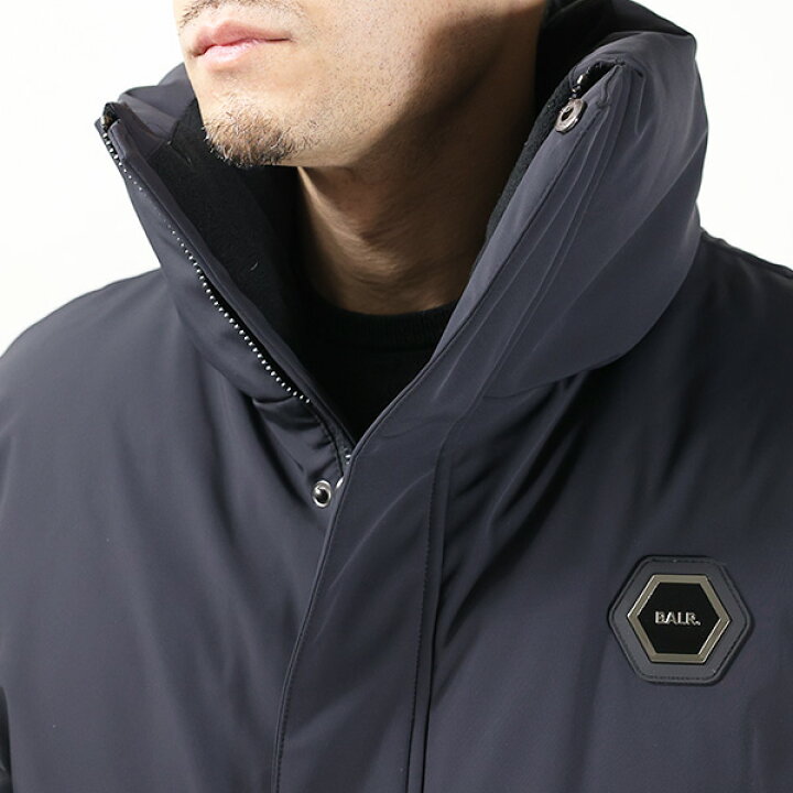 楽天市場】BALR ボーラー Dante Jacquard Long Puffer B ダウンコート 