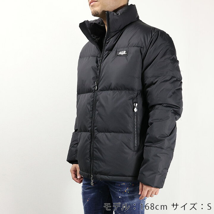 中古 BALR ボーラー ロング ダウンジャケット 黒 M（【楽天市場】balr  
