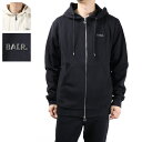 BALR ボーラー パーカー Q-Series Regular Fit Zip Through Hoodie B1269.1001 メンズ スウェット 長袖 ジップアップ メタルロゴ LaG Onlinestore