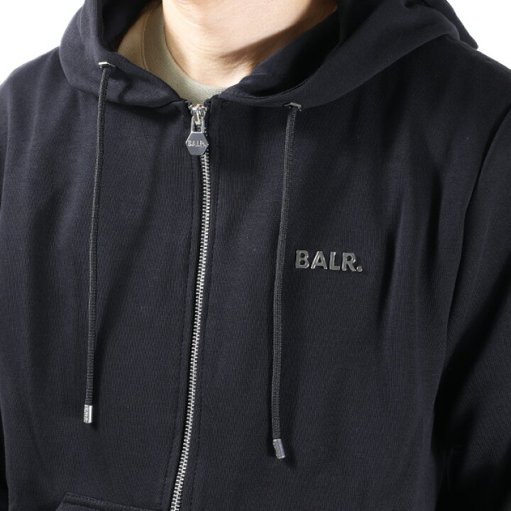 楽天市場】BALR ボーラー パーカー Q-Series Regular Fit Zip Through 