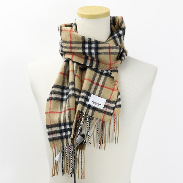 楽天市場】Burberry バーバリー Classic Vintage Check Scarf マフラー 