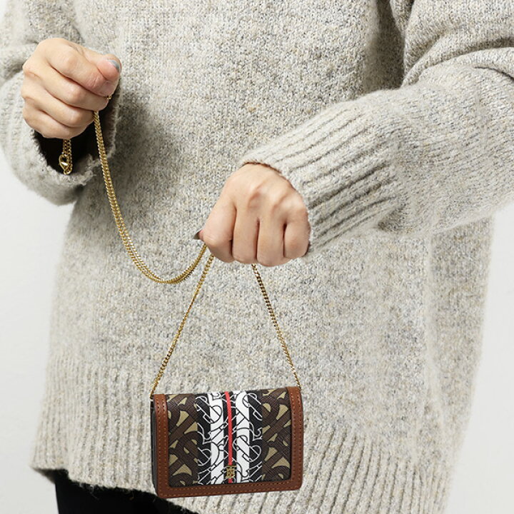 楽天市場】BURBERRY バーバリー Chain Wallet チェーンウォレット 