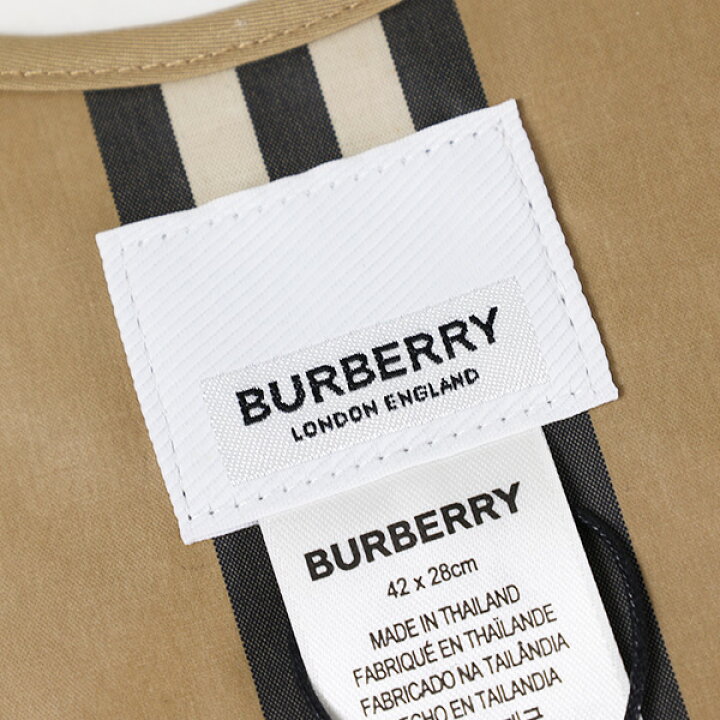 楽天市場】BURBERRY バーバリー Coated Vintage Check and Icon Stripe 