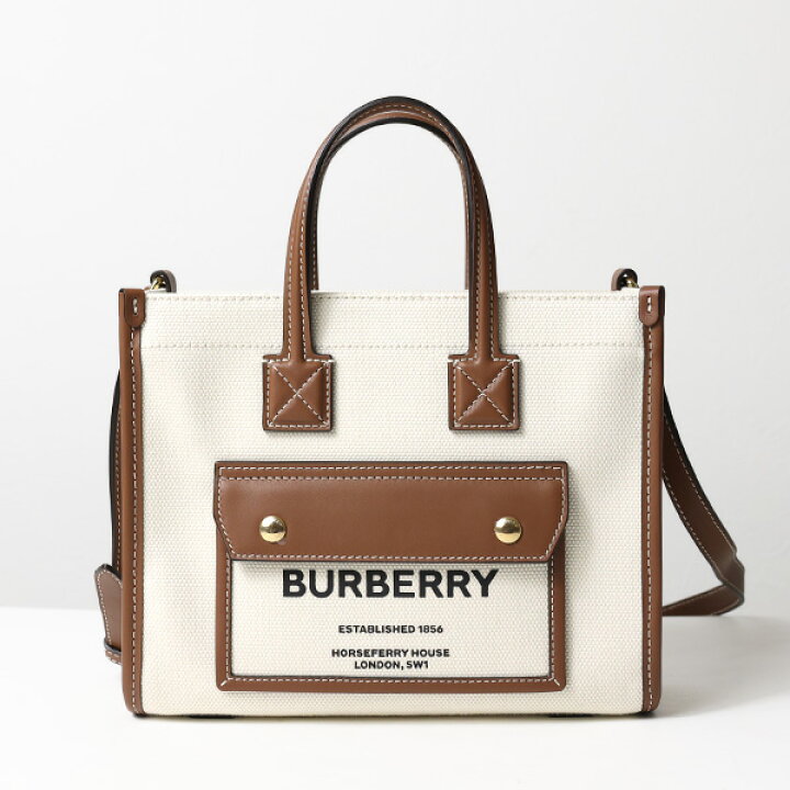 楽天市場】BURBERRY バーバリー Mini Freya Tote ミニ フレヤ トート 