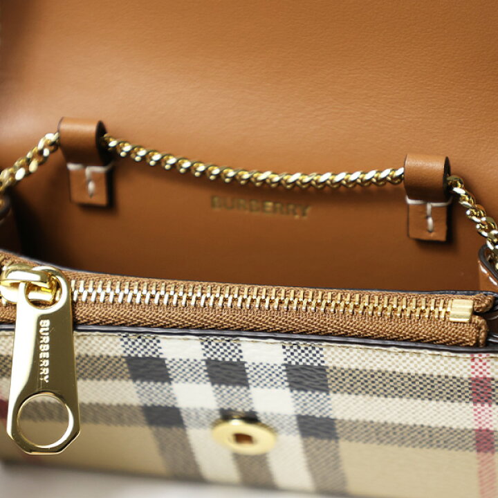 楽天市場】BURBERRY バーバリー Chain Wallet チェーンウォレット 
