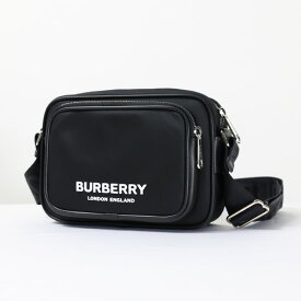 Burberry バーバリー BODY BAG ボディバッグ ショルダーバッグ クロスボディ 鞄 ナイロン レザー ロゴプリント メンズ 80490941