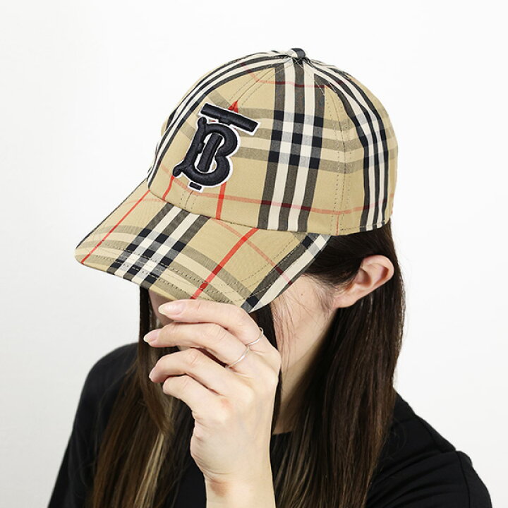 楽天市場】BURBERRY バーバリー Vintage Check Baceball Cap ベース  