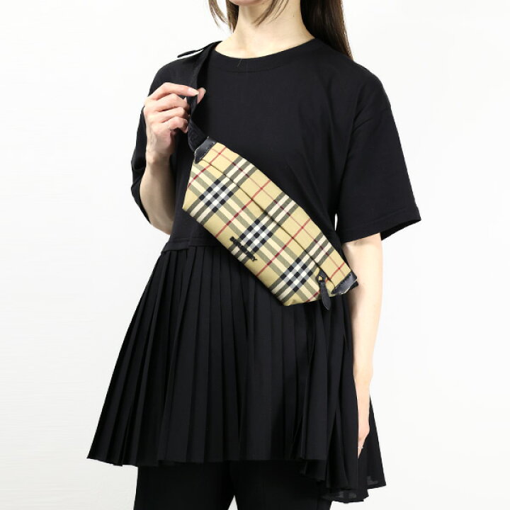 楽天市場】BURBERRY バーバリー STEVIE BELT BAG スティービー ベルト 
