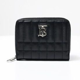 【3月31迄！タイムセール価格！】BURBERRY バーバリー LOLA COIN WALLET ミニ財布 ラウンドファスナー ローラ コインケース 小銭入れ キルティング TBロゴ レザー レディース 8064825 A1189