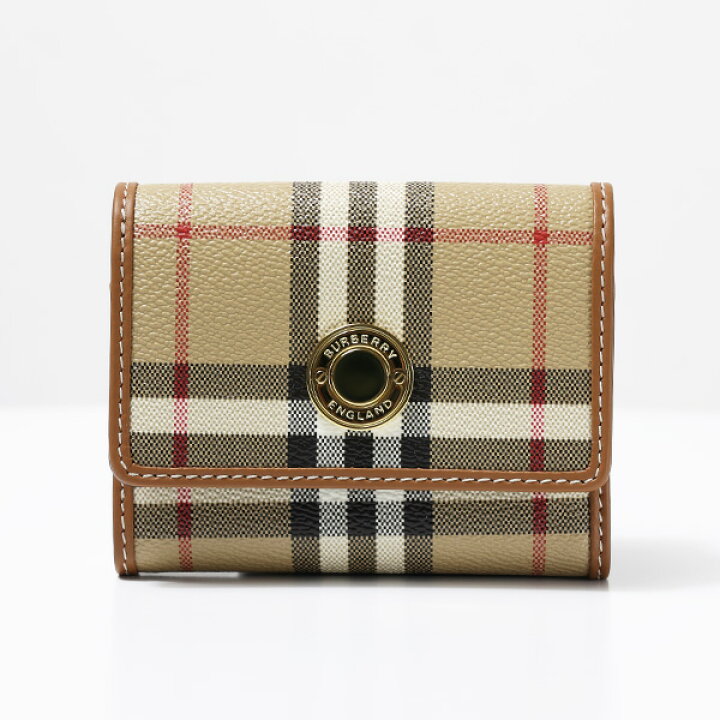 楽天市場】BURBERRY バーバリー CHECK BI-FOLD WALLET 三つ折り財布  