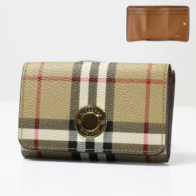 4/30迄！Instagramフォロワーさん限定クーポン発行中！BURBERRY バーバリー CHECK CARD CASE 三つ折り財布 折りたたみ財布 コンパクト 小銭入れあり バーバリーチェック レディース 8070416 A7026