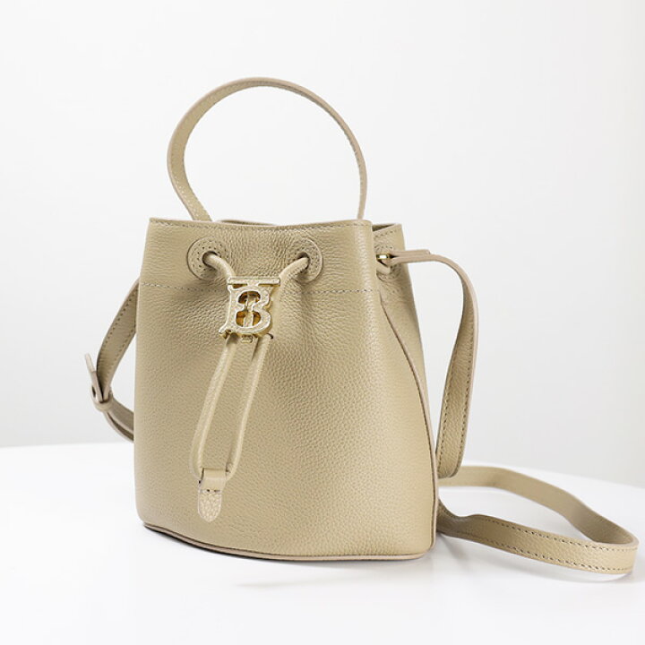 楽天市場】BURBERRY バーバリー MINI TB BUCKET BAG ミニTB バケット 