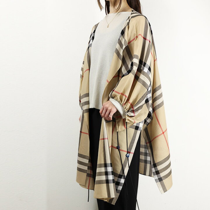 楽天市場】Burberry バーバリー Embroidered Cotton Cape ケープ 